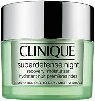 Clinique Superdefense Night Recovery Moisturizer Hauttyp 3+4