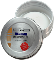 Golddachs Rasierseife Sport in Aluminium-Dose
