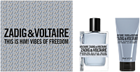 Zadig & Voltaire This is Him! Vibes of Freedom Set = EdT Nat. Spray 50 ml + Shower Gel 50 ml