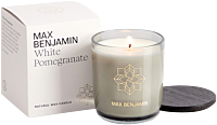 Max Benjamin White Pomegranate Candle