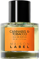 Label Cannabis & Tabacco EdP Nat. Spray