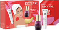 Declaré Augenpflege Vorteils-Set = Eye Contour Ess.Eye Lift.Serum 15 ml + Age Control Vit.A Booster Eye Cream 15 ml + Golden Hyaluron Eye Pads 4 Stück