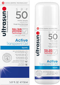 Ultrasun Active Transparent Gel SPF 50