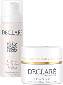 Declaré Hydro Balance Ocean's Best Vorteils-Set = Cream 50 ml + Hyaluron Effect Softener Mousse 50 ml