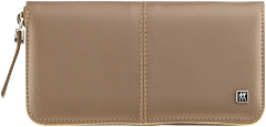 Zwilling Premium Reißverschluss-Etui, Rindleder, 5-tlg.