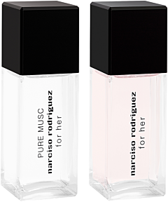 Narciso Rodriguez For Her Set = For Her EdT Nat. Spray 20 ml + For Her Pure Musc EdP Nat. Spray 20 ml