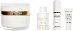 Sisley Sisleya Set = L'Int.A-A 50 ml + L'Int.A-A Cr.Conc.Fermeté Corps 5 ml + Sisleya Lotion de Soin Essent.15 ml + Sisleya L'Int.Cont.Yeux et Lèvres 15 ml