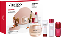 Shiseido Benefiance Enriched Value Set = Wrinkle Smooth. Cream Enr. 50 ml + Clarifying Foam 15 ml + Treat. Softener 30 ml + Power Inf. Concentrate 10 ml