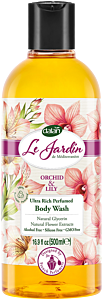 Dalan d'Olive Le Jardin Orchid & Lily Duschgel