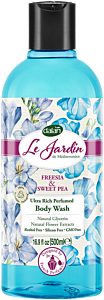 Dalan d'Olive Le Jardin Frezia & Sweet Pea Duschgel