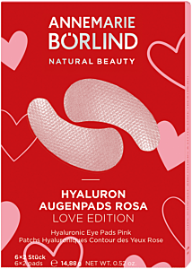 ANNEMARIE BÖRLIND Hyaluron Augenpads Rosa Love Edition