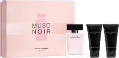 Narciso Rodriguez For Her Musc Noir Set = E.d.P. Nat. Spray 50ml + Body Lotion 50ml + Shower Gel 50ml