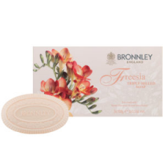 Bronnley Freesia Triple Milled Fine English Soap