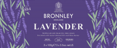 Bronnley Lavender Triple Milled Fine English Soap