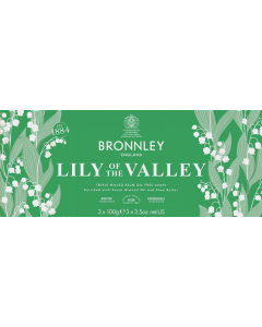 Bronnley Lily of the Valley Triple Milled Fine English Soap