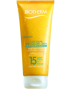 Biotherm Fluide Solaire Wet Or Dry Skin SPF 15