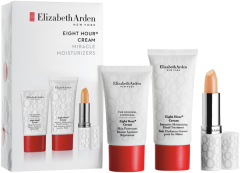 Elizabeth Arden Eight Hour Sampling Set = Cream Skin Protectant  15 ml + Cream Intensive Moisturizing Hand Treatment 30 ml + Lip Protectant Stick SPF 15 3,7 g