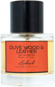 Label Olive Wood & Leather E.d.P. Nat. Spray
