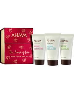 Ahava Better Together Body Trio = Mineral Hand Cream 40ml + Mineral Body Lotion 40ml + Mineral Shower Gel 40ml