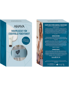 Ahava Minerals Foot Cream Onpack = Mineral Foot Cream 100 ml + 1 Paar Baumwollsocken