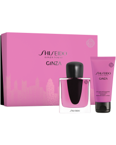 Shiseido Ginza Set = E.d.P. Murasaki Nat. Spray 50 ml + Body Lotion 50 ml