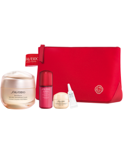 Shiseido Benefiance WrinkleResist 24 Set = Smoothing Cream 50 ml + Ultimune Power Infusing Concentrate 10 ml + Overnight Rest. Cream 15 ml + Eye Cream 2 ml