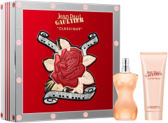 Jean Paul Gaultier Classique Set = E.d.T. Nat. Spray 50 ml + Body Lotion 75 ml