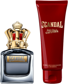 Jean Paul Gaultier Scandal Him Set = E.d.T. Nat. Spray 50 ml + All Over Shampoo  75 ml