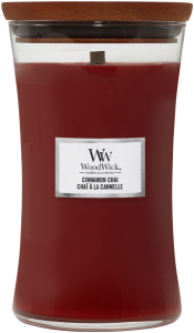 Woodwick Large Hourglass Cinnamon Chai