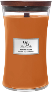 Woodwick Large Hourglass Pumpkin Praline