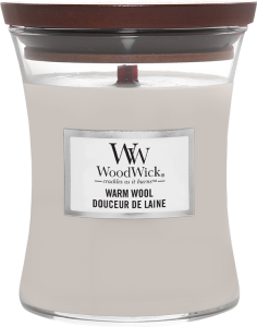 Woodwick Medium Hourglass Warm Wool
