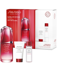 Shiseido Ultimune Value Set = Power Inf. Conc. 50 ml + Clarify. Cleansing Foam 30 ml + Treatment Softener 30 ml