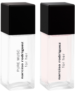 Narciso Rodriguez For Her Set = For Her E.d.T. Nat. Spray 20 ml + For Her Pure Musc E.d.P. Nat. Spray 20 ml