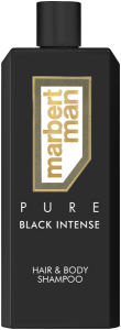 Marbert Man Pure Black Intense Hair & Body Shampoo