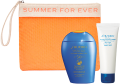 Shiseido Expert Sun Aging Protection SPF 50 Set = Expert Sun Protector Lotion SPF 50 150 ml + After-Sun Intensive Recovery Emulsion 75 ml