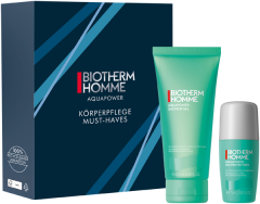 Biotherm Aquapower Duo Set = Deo Roll-On 75 ml + Gel Douche 200 ml