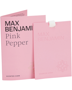 Max Benjamin Pink Pepper Scented Card