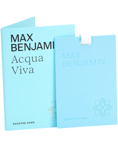 Max Benjamin AcquaViva Scented Card