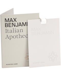 Max Benjamin Italian Apothecary Scented Card