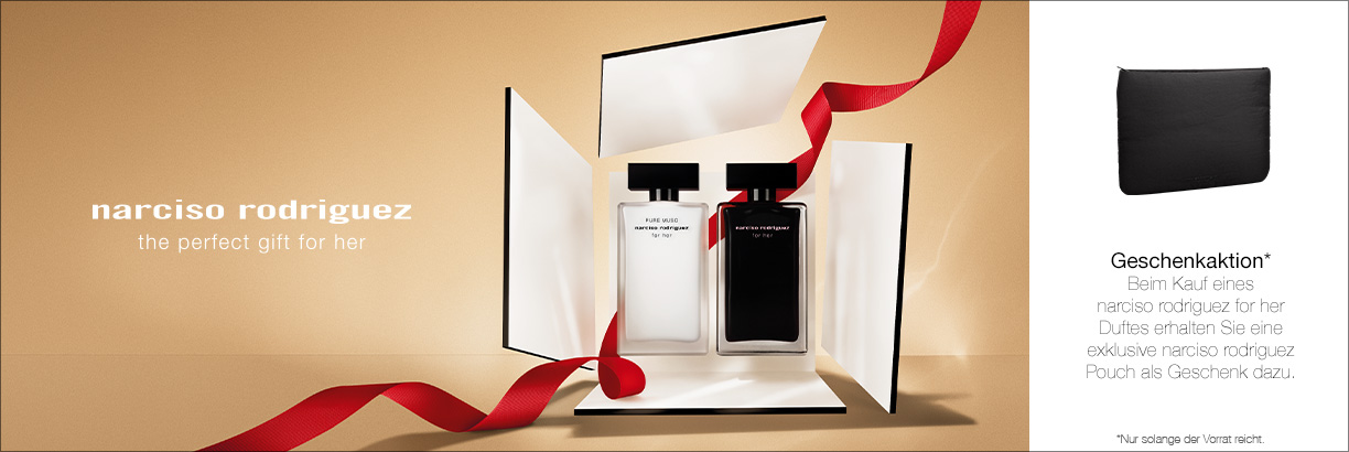 Entdecke in diesem Winter die sinnliche Welt von Narciso Rodriguez – exklusiv bei der Parfümerie Harbeck, deinem traditionsreichen Beauty-Experten in Berlin. Pünktlich zur Weihnachtszeit erwarten dich besondere Geschenkideen, elegante Duftsets und limitie