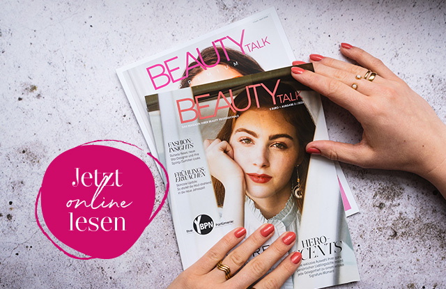 Die aktuellen News aus der Beauty-Branche jetzt auch online: Das BEAUTYtalk Magazin gibt es ab sofort auch als praktisches e-Paper – immer up-to-date in Sachen Make-up, Pflege und Parfum! Blättert durch die aktuelle Ausgabe und lasst Euch von spannenden F