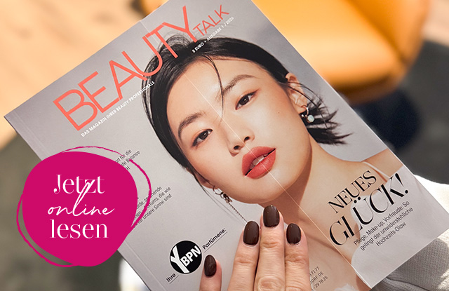 Die aktuellen News aus der Beauty-Branche jetzt auch online: Das BEAUTYtalk Magazin gibt es ab sofort auch als praktisches e-Paper – immer up-to-date in Sachen Make-up, Pflege und Parfum! Blättert durch die aktuelle Ausgabe und lasst Euch von spannenden F