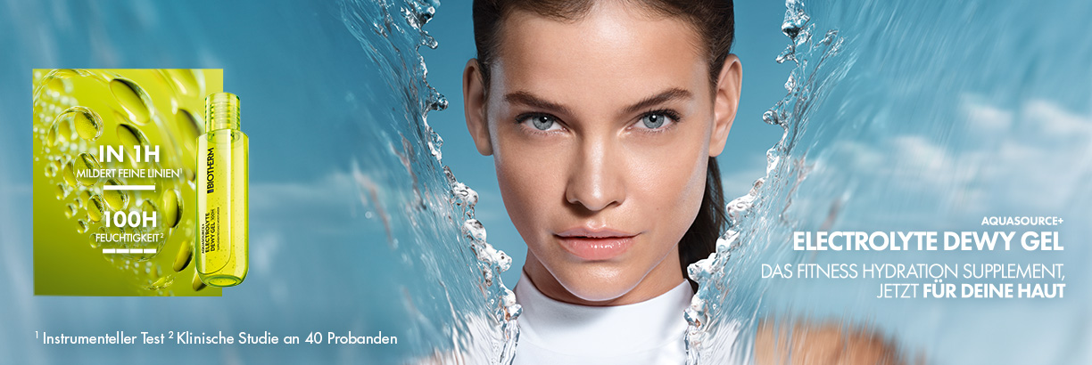 Inspiriert von der feuchtigkeitsspendenden Wirkung von Elektrolyten im Fitnessbereich, ist das Aquasource+ Electrolyte Dewy Gel 100 Stunden eine leichte Gel-Feuchtigkeitspflege. 