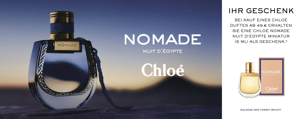 Chloe Nomade Nuit d´Egypte - ein süchtig machender & sinnlicher blumig-ambrierter Duft mit ägyptischer Orangenblüte.