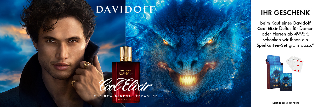 Entdecke Cool Elixir, ein Eau de Parfum aus dem Hause Davidoff. 