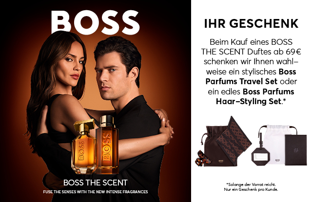 Hugo Boss Düfte für Damen und Herren in Ihrer Parfümerie Harbeck in Berlin oder im Onlineshop