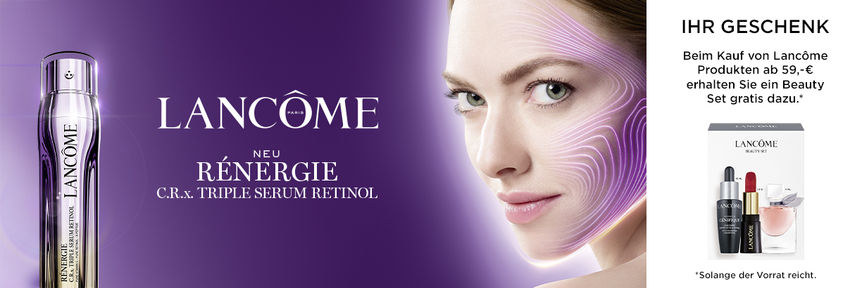 Lancome Renergie C.R.x. Triple Serum Retinol + Renergie SPF50 H.P.N. UVMUNE Cream