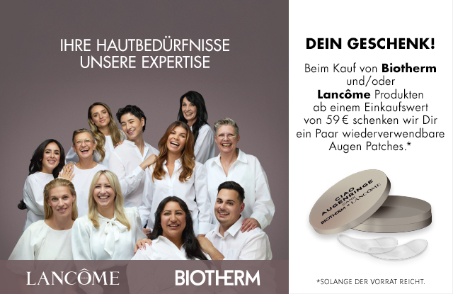 Ihre Hautbedürfnisse, unsere Expretise. Ihre Parfümerie Harbeck x Lancome + Biotherm