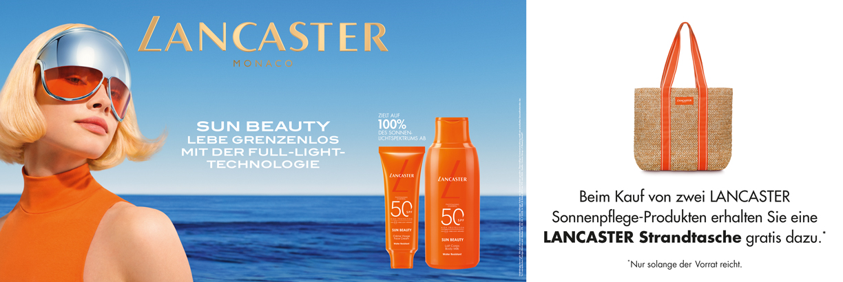 Lancaster Sun Perfect ist die fortschrittlichste Sonnenschutz-und Anto-Aging-Sonnenpflegelinie von Lancaster.