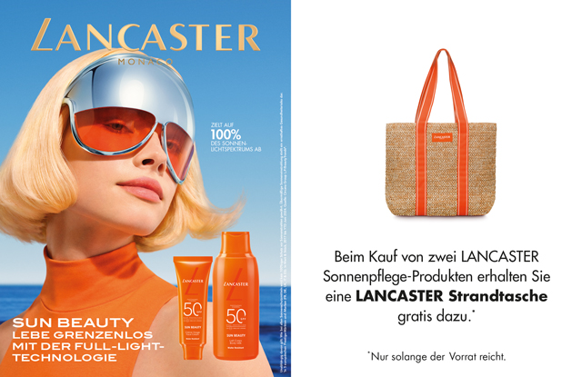 Lancaster Sun Perfect ist die fortschrittlichste Sonnenschutz-und Anto-Aging-Sonnenpflegelinie von Lancaster.